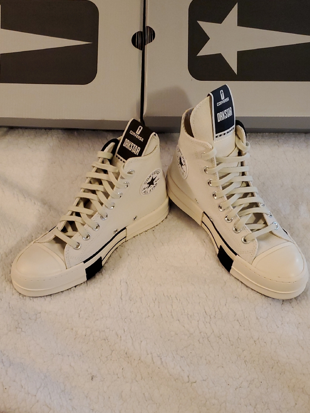 NWB - Converse x Rick Owens DRKSHDW DRKSTAR Chuck 70 High - SZ M6.5/W8.5